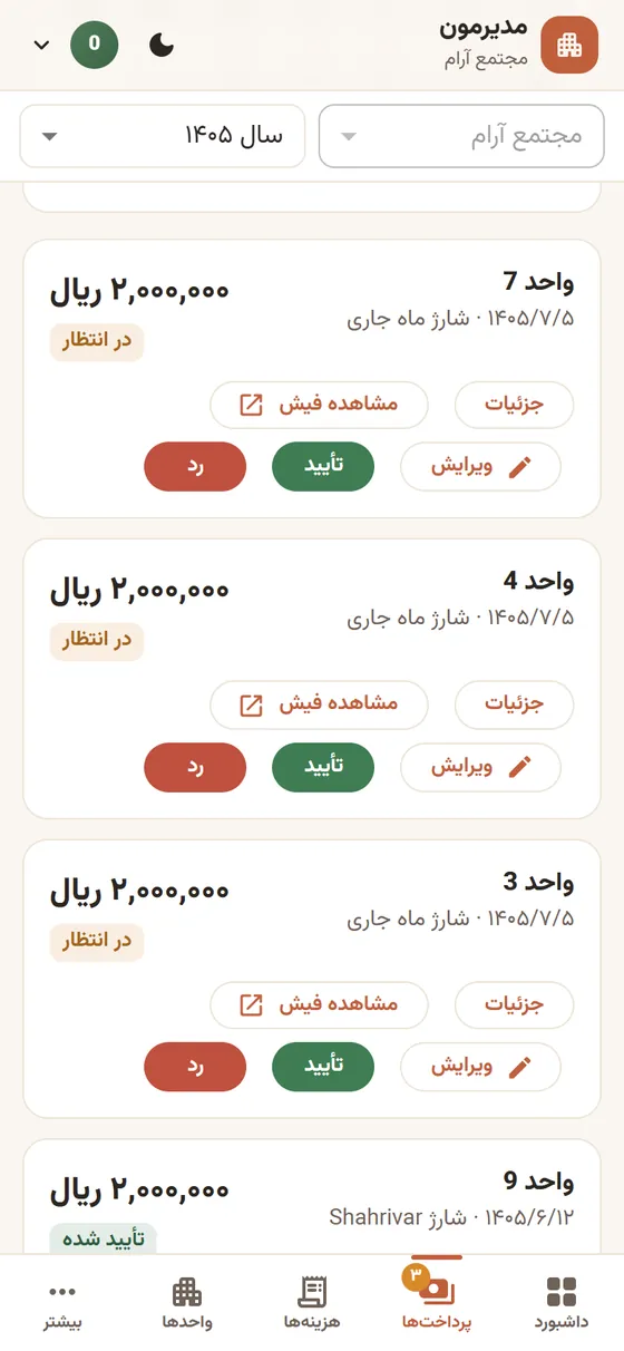 فهرست فیشها